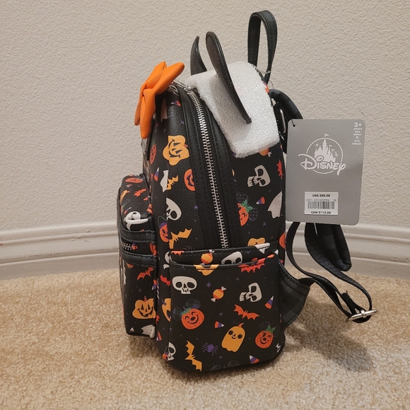 Loungefly Halloween Mickey Mouse AOP backpack - Picture 4 of 4
